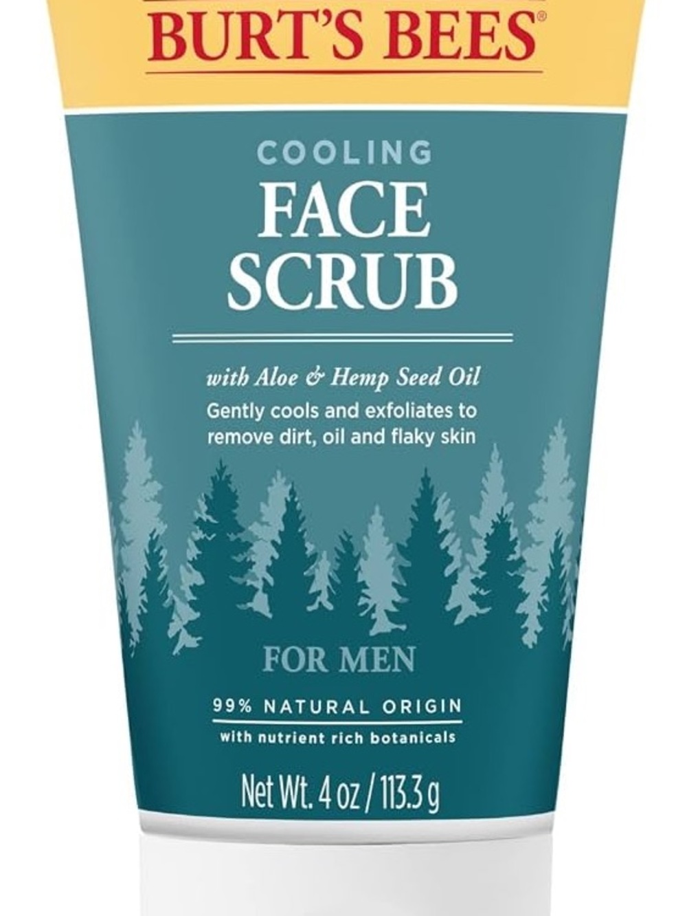 Burt's Bees Cooling Face Scrub for Men